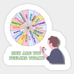 how are you feeling today? Sticker